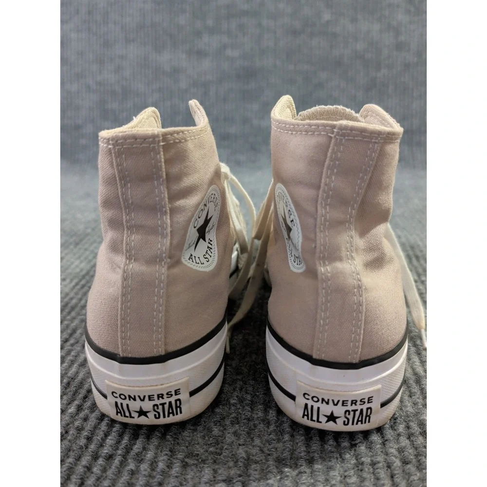 Converse Chuck Taylor All Star Lift Platform High Sneakers Womens 7 Wonder Stone